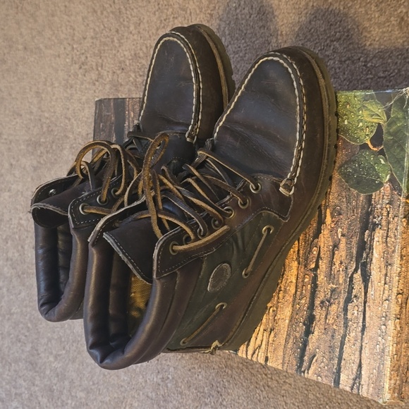 Timberland Ultra Lite Chukka Oil Brown Hiking Boots sz 7.5 IOB main image 7